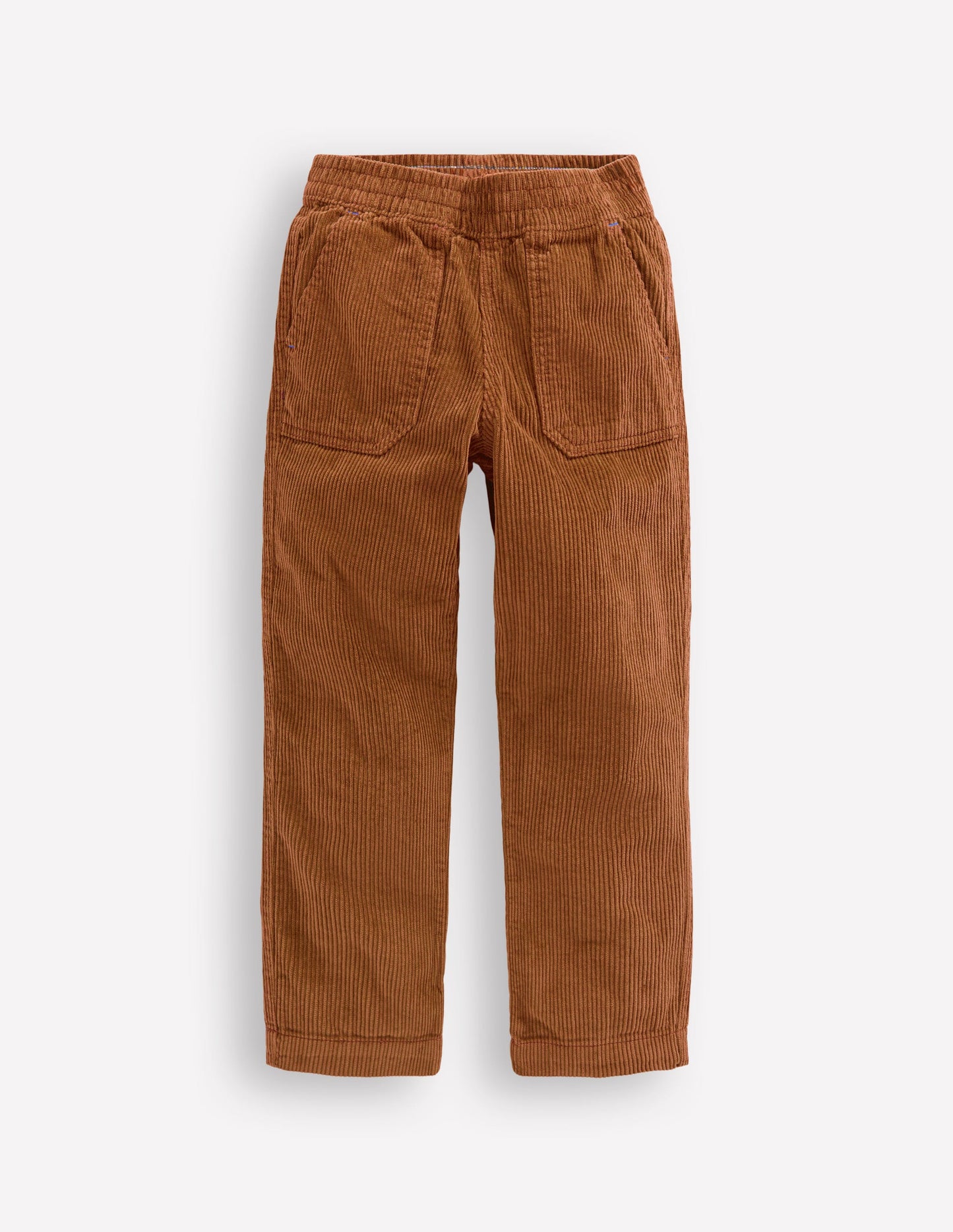 Pull-on Cord Trousers-Ginger