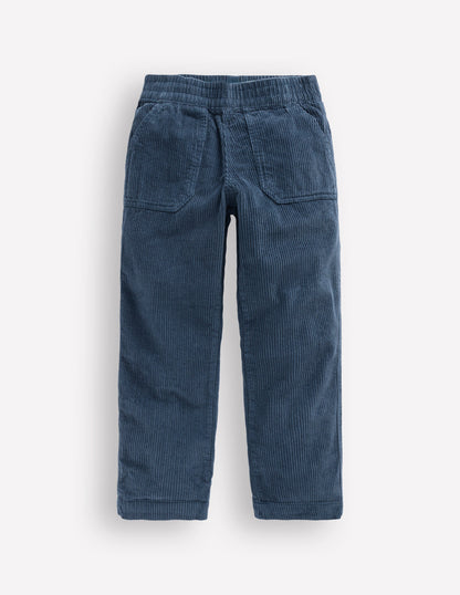 Pull-on Cord Trousers-Blueberry Pie-4