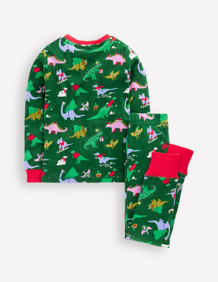 Snug Long John Pyjamas-Eden Christmas Dinos