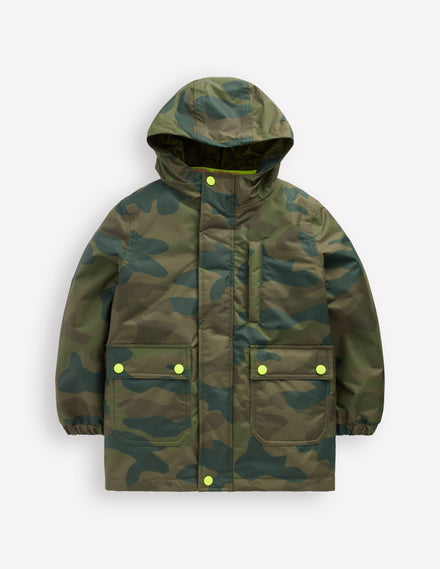 4-in-1 Waterproof Coat-Camo