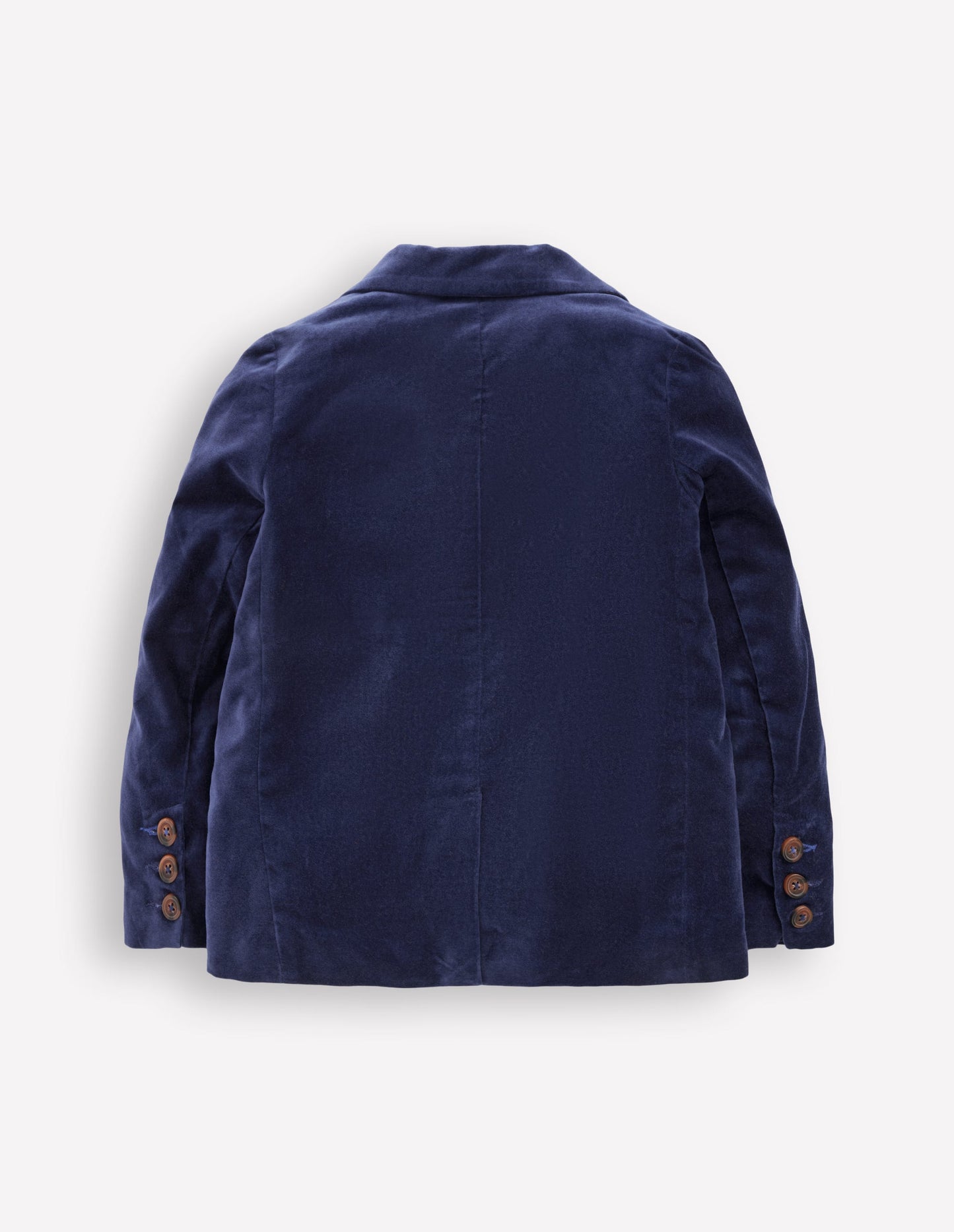 Classic Velvet Blazer-College Navy Velvet