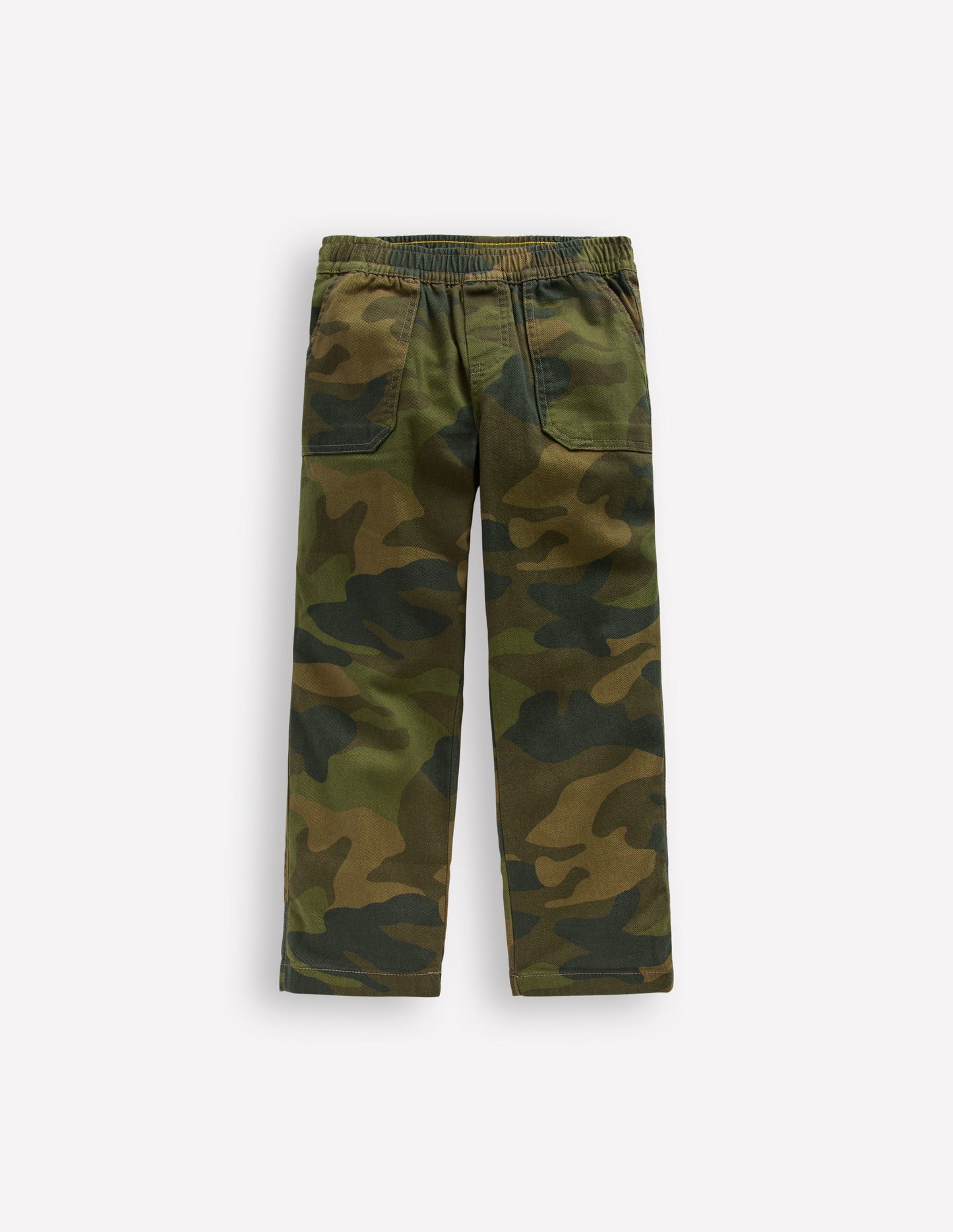 Pull-on Cotton Trouser-Camo