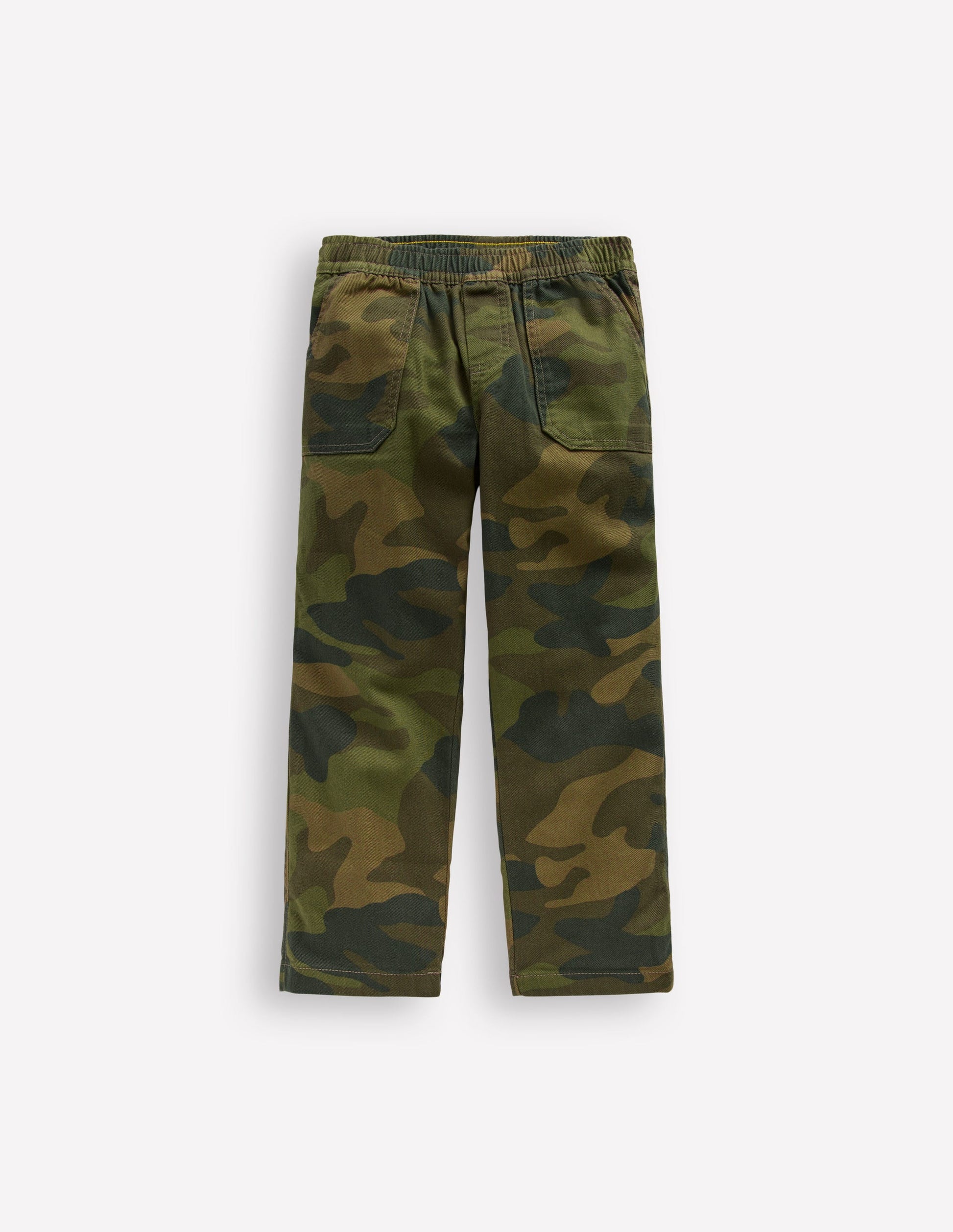 Pull-on Cotton Trouser-Camo-1