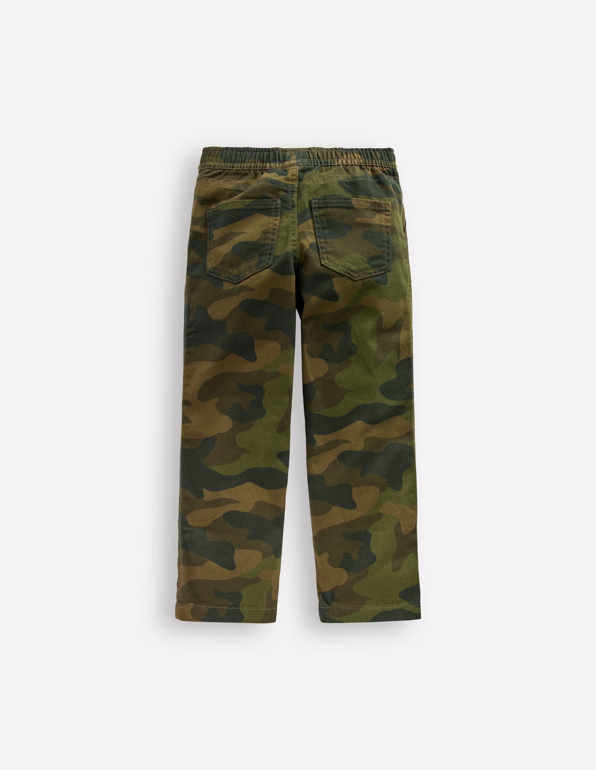 Pull-on Cotton Trouser-Camo-2