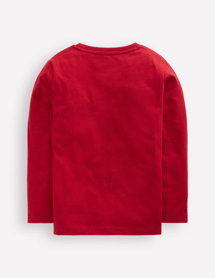 Longsleeve Superstitch T-shirt-Chili Pepper Polar Express