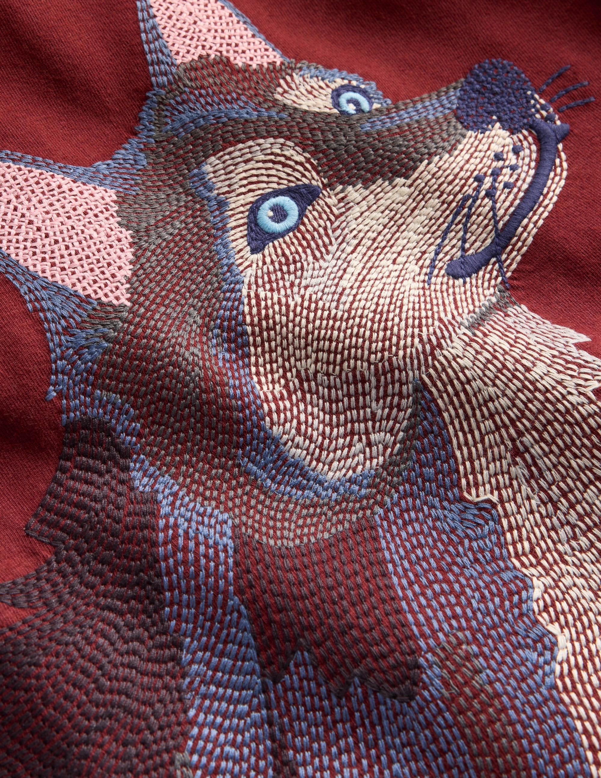 Superstitch Long Sleeve Top-Port Wolf - Image 3