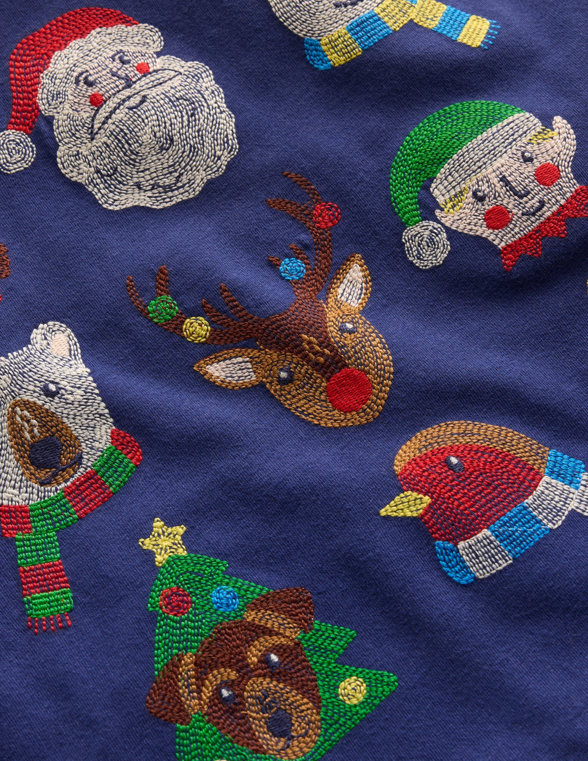 Longsleeve Superstitch T-shirt-Twilight Christmas Characters-3