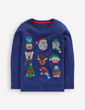 Superstitch Long Sleeve Top-Twilight Christmas Characters