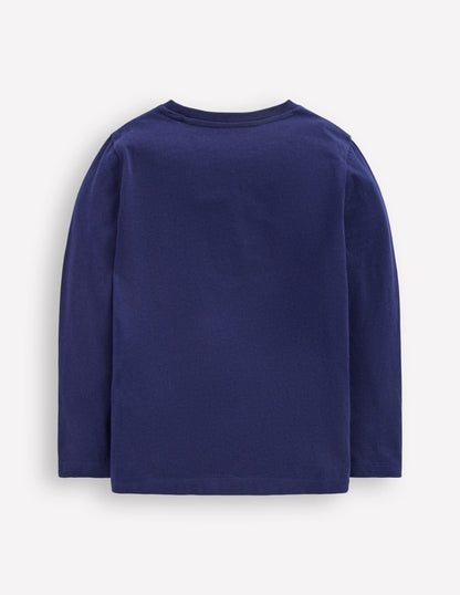 Longsleeve Superstitch T-shirt-Medieval Blue Walrus-2