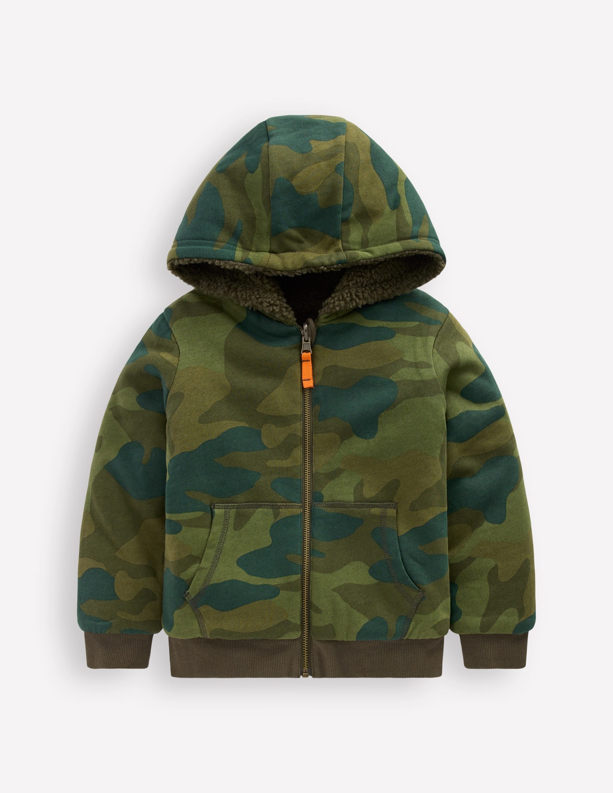 Reversible Borg Hoodie-Camo - Image 5