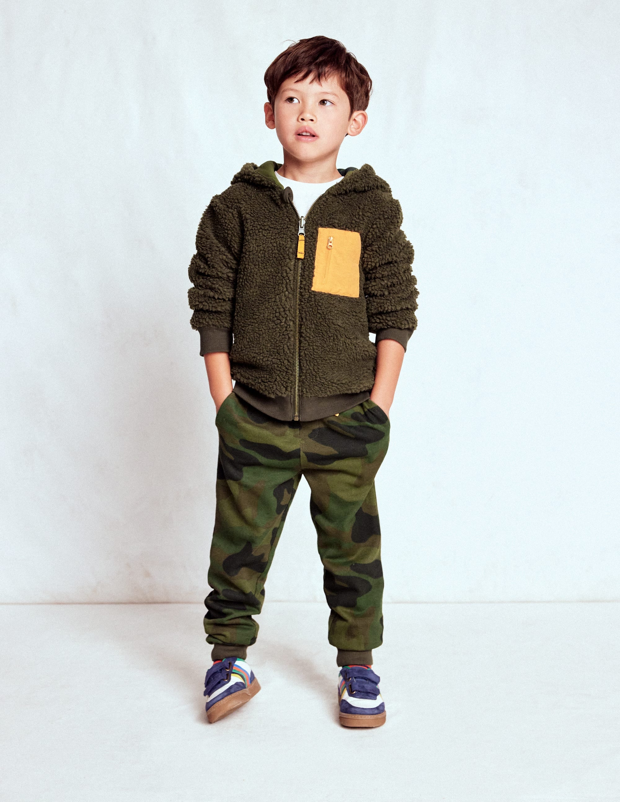 Reversible Borg Hoodie-Camo - Image 3