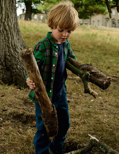 Everyday Straight Leg Trousers-Blueberry Pie Twill-4