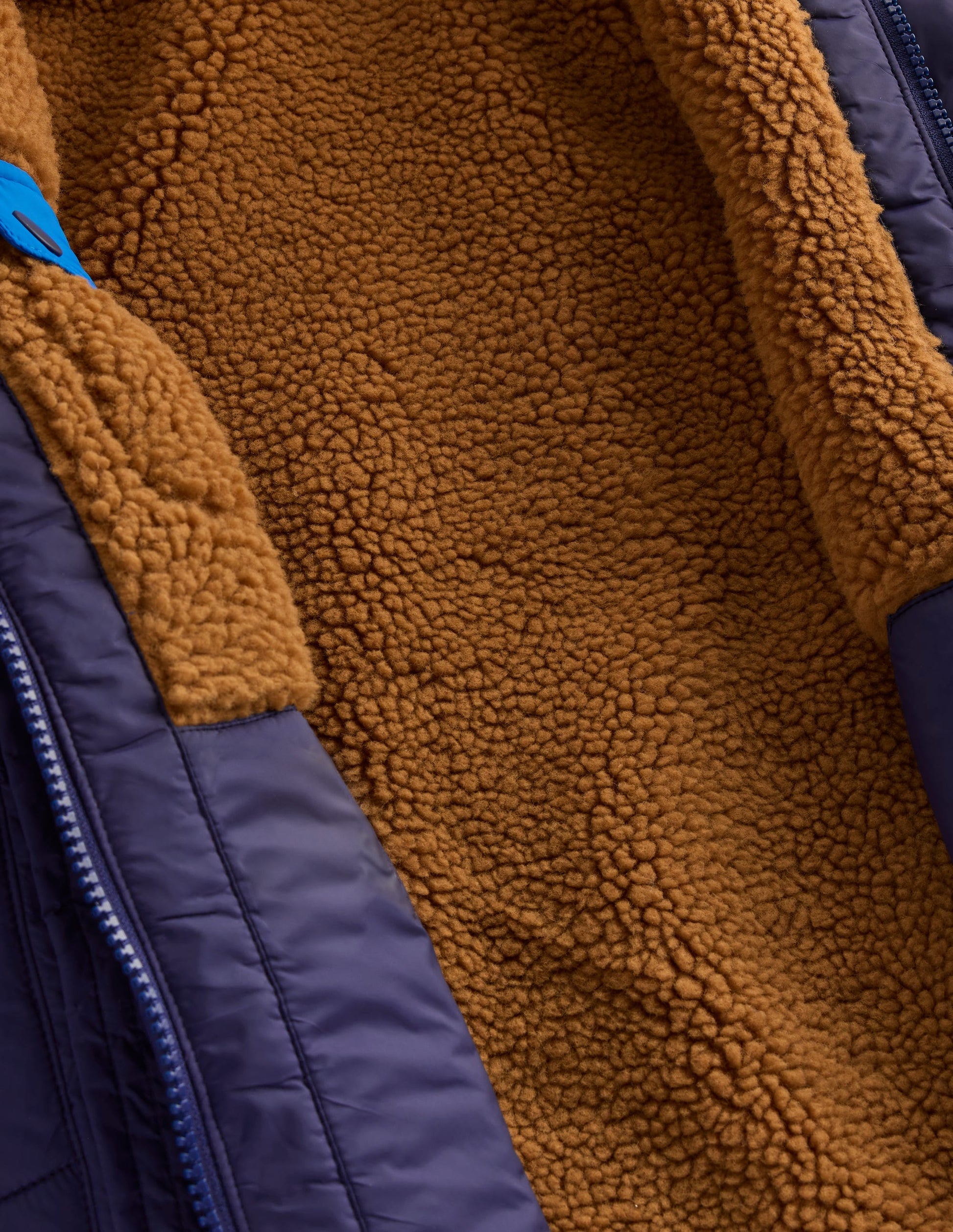 Reversible Cosy Borg Jacket-Brown Borg-5