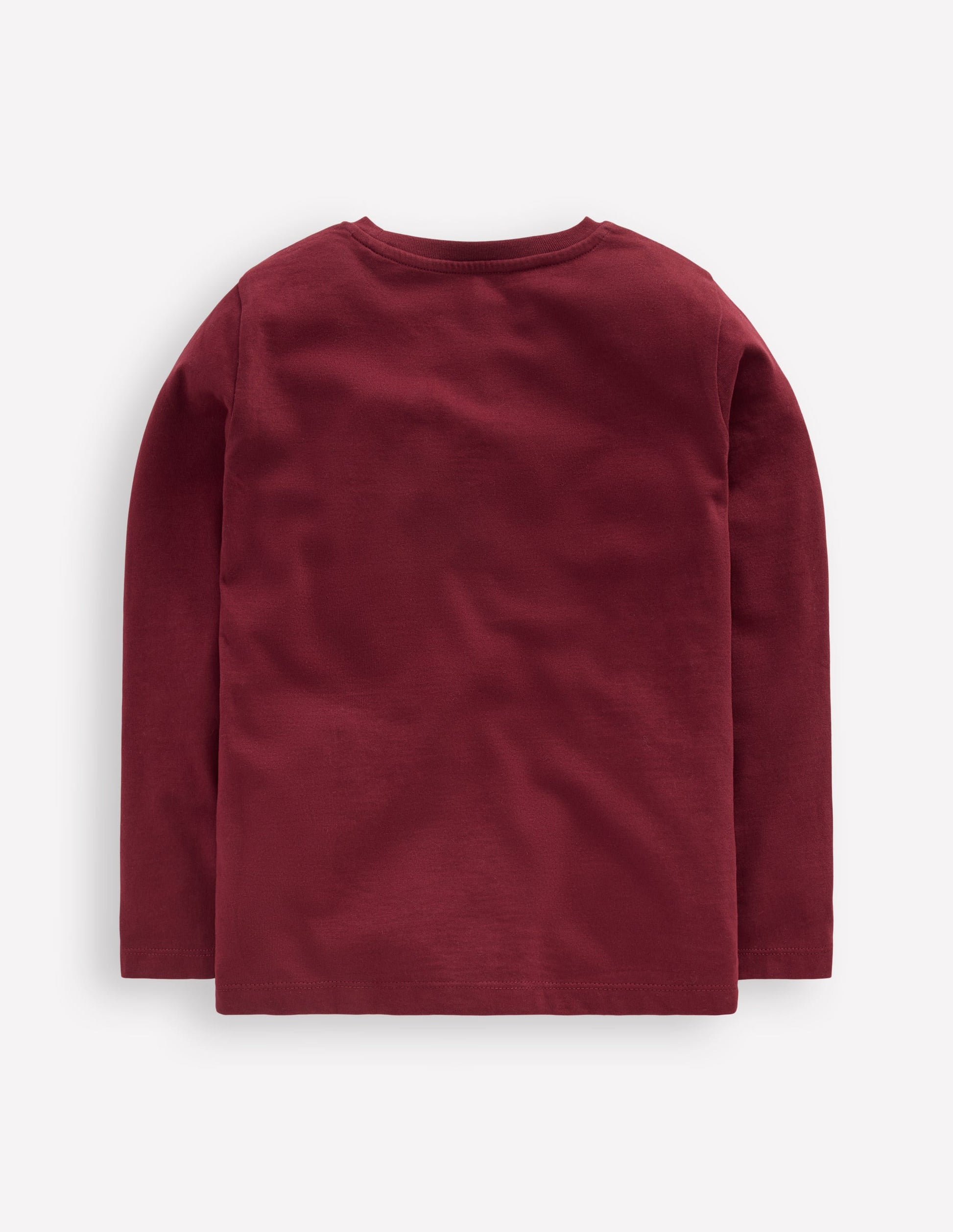 Zip Detail Appliqué T-shirt-Port Reindeer-2