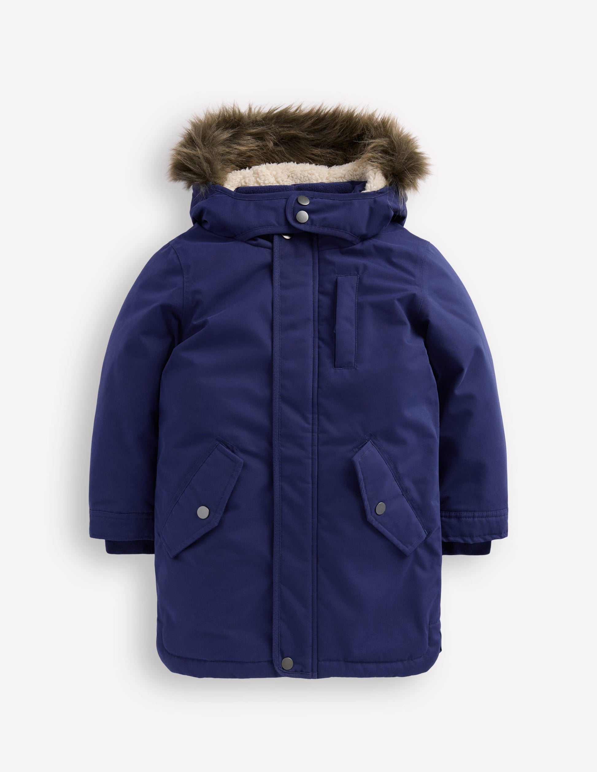 Waterproof Parka-College Navy-2