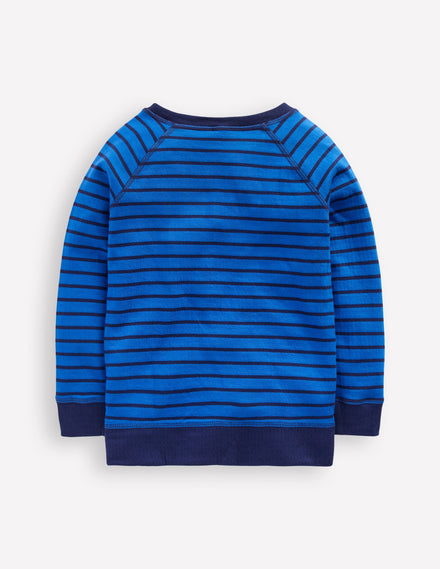 Reversible Long Sleeve T-Shirt-DIRECTOIRE BLUE / NAVY