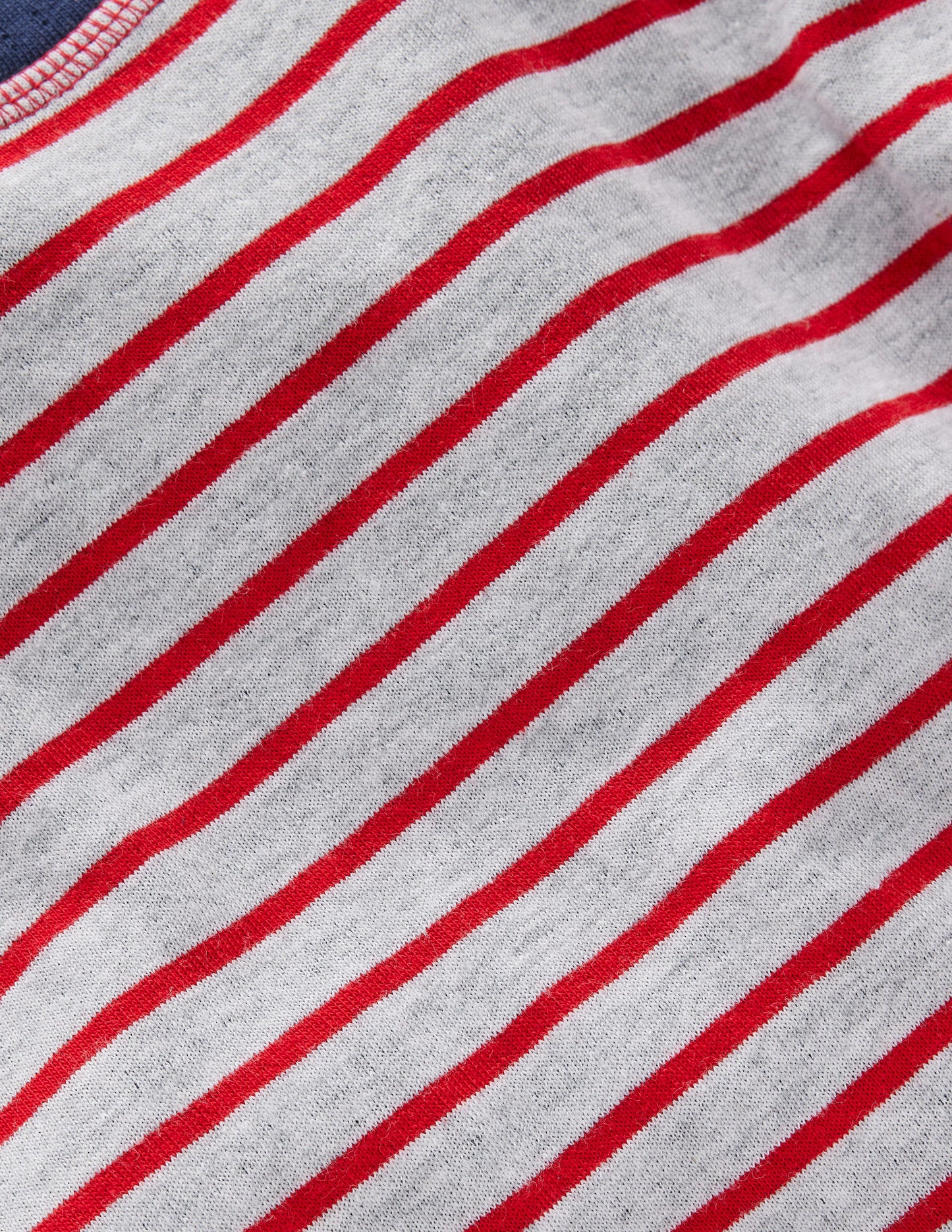 Reversible Long Sleeve T-Shirt-Mars Red/ Medieval Blue