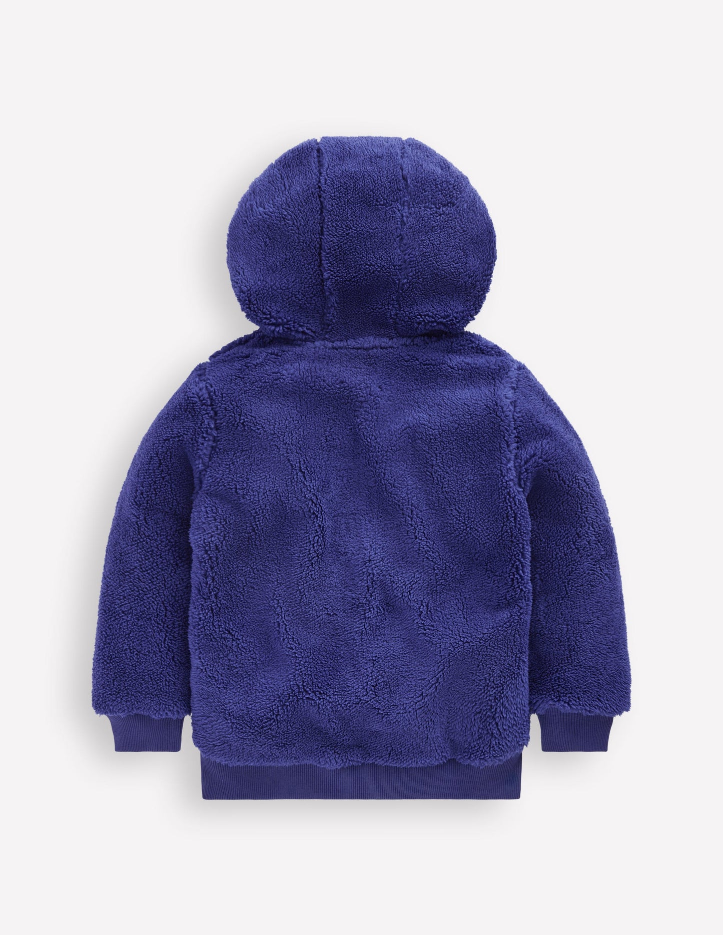 Fleece Half Zip Hoodie-Starboard Blue