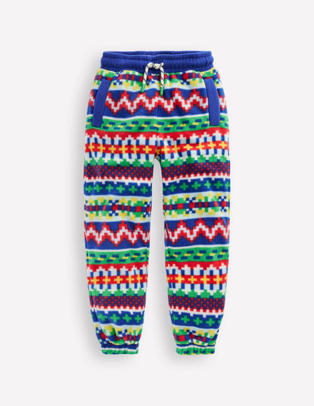 Cosy Jacquard Joggers-Multi Jacquard