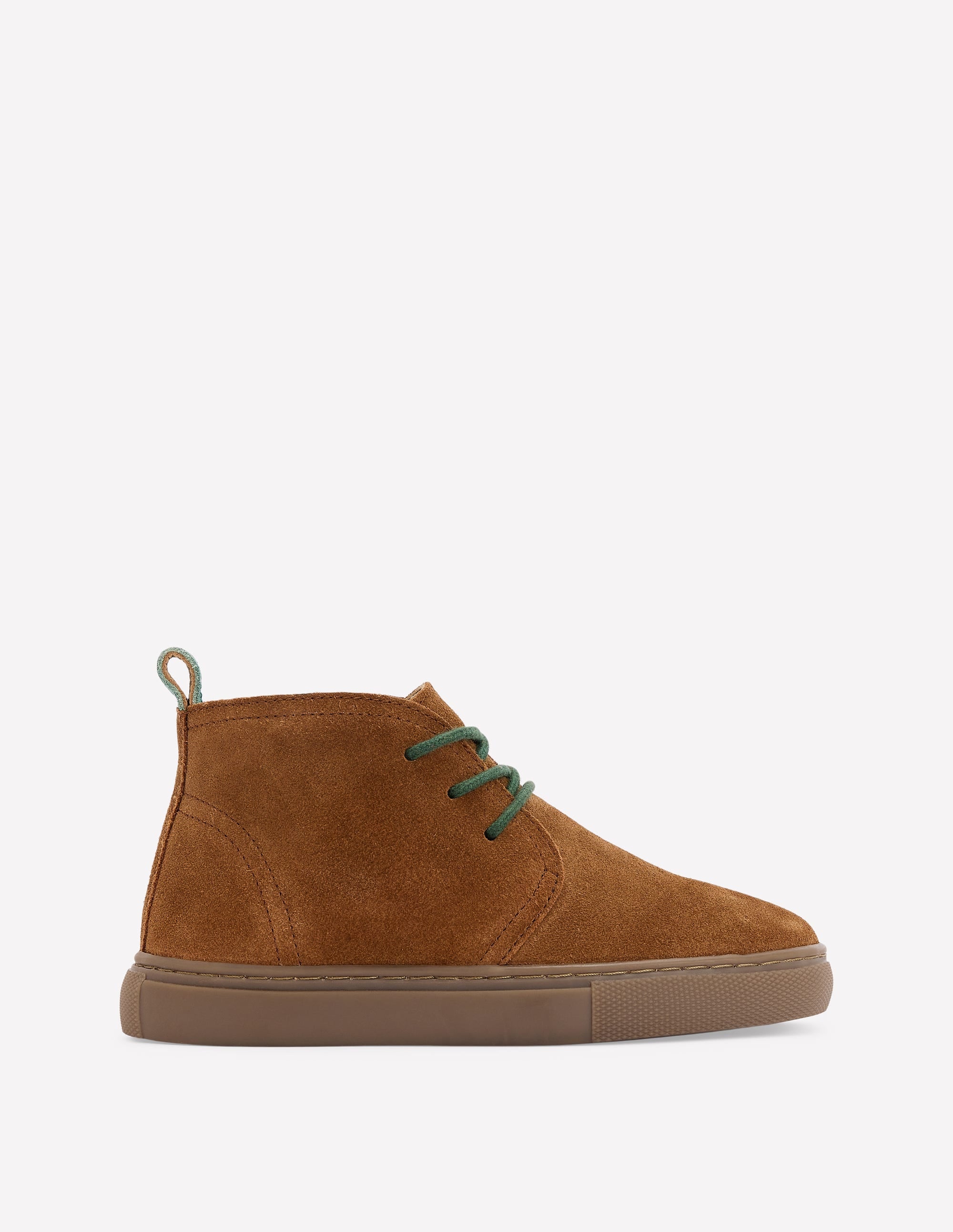 Lace up Desert Boots-Tan - Image 1
