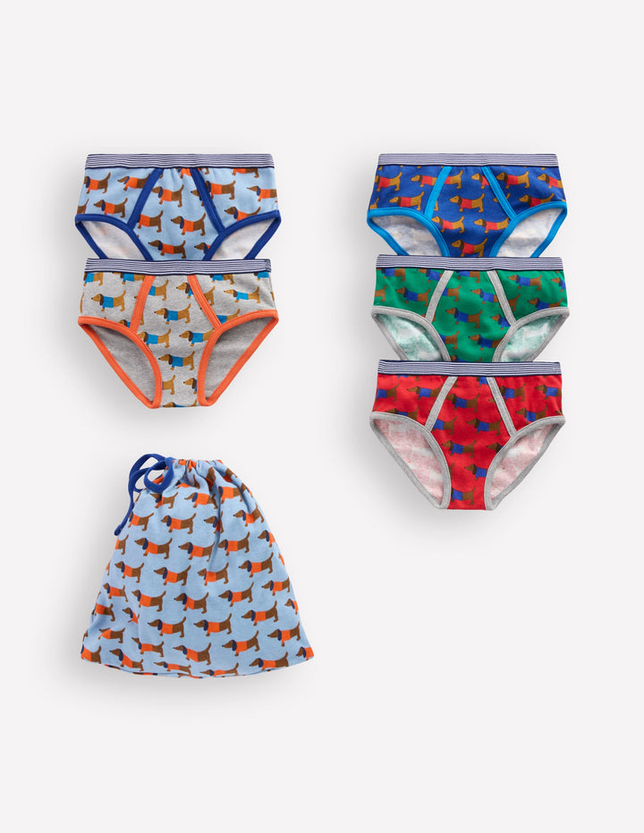 5-Pack Pants-Sausage Dogs