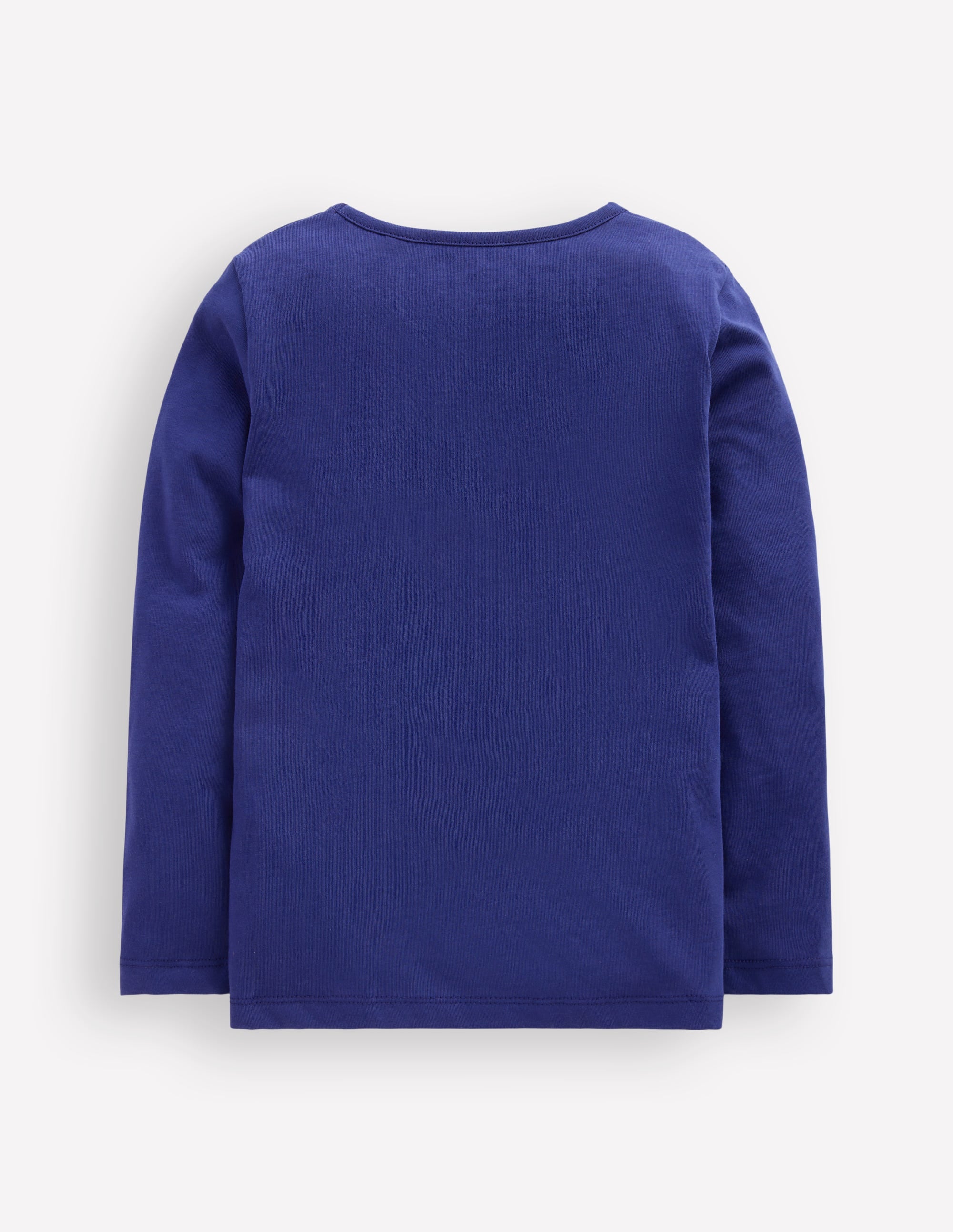 Long Sleeve Riso T-Shirt-Starboard Blue Snowmen - Image 2