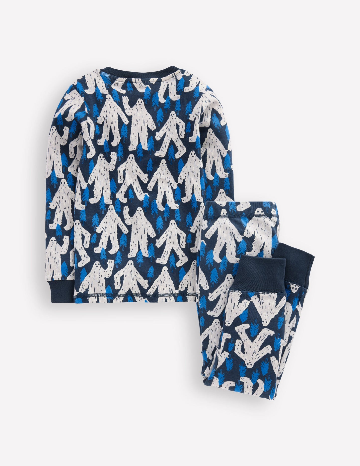 Snug Glow-In-The-Dark Pyjamas-Carbon Yetti