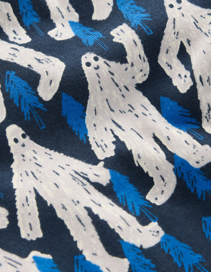 Snug Glow-In-The-Dark Pyjamas-Carbon Yetti-3