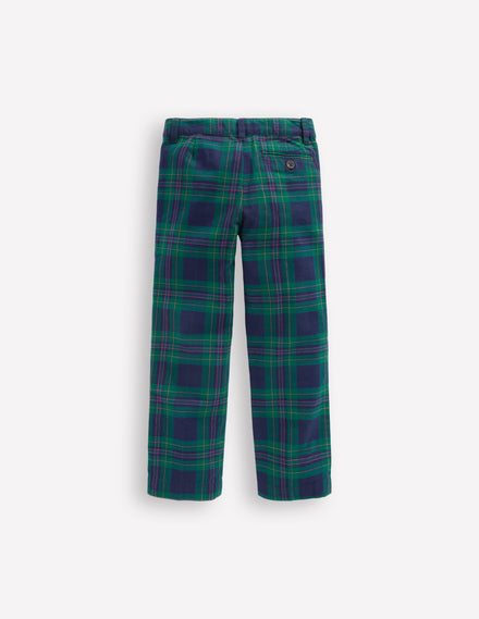 Smart Tailored Trousers-Blackwatch Check