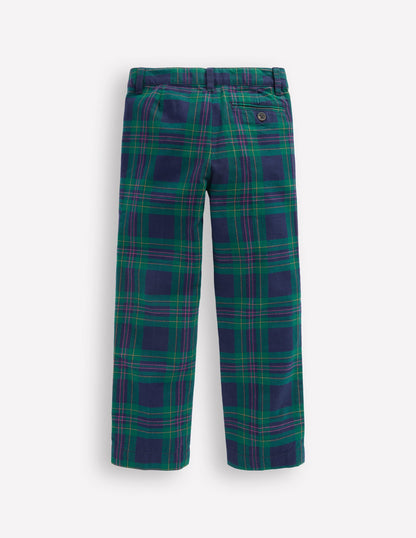 Smart Tailored Trousers-Blackwatch Check-3