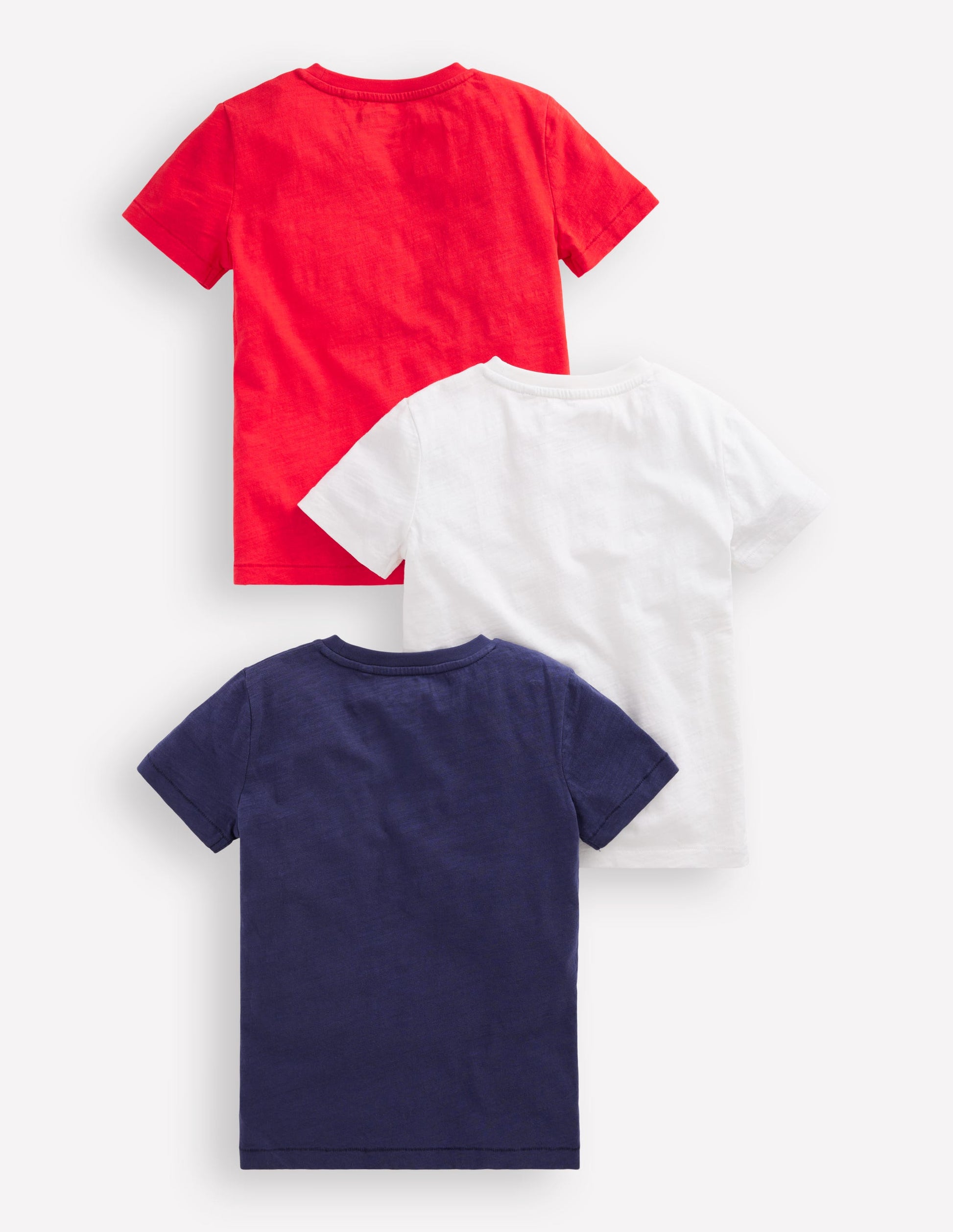 3-Pack Washed Slub T-Shirts-Classic Multi Pack-2
