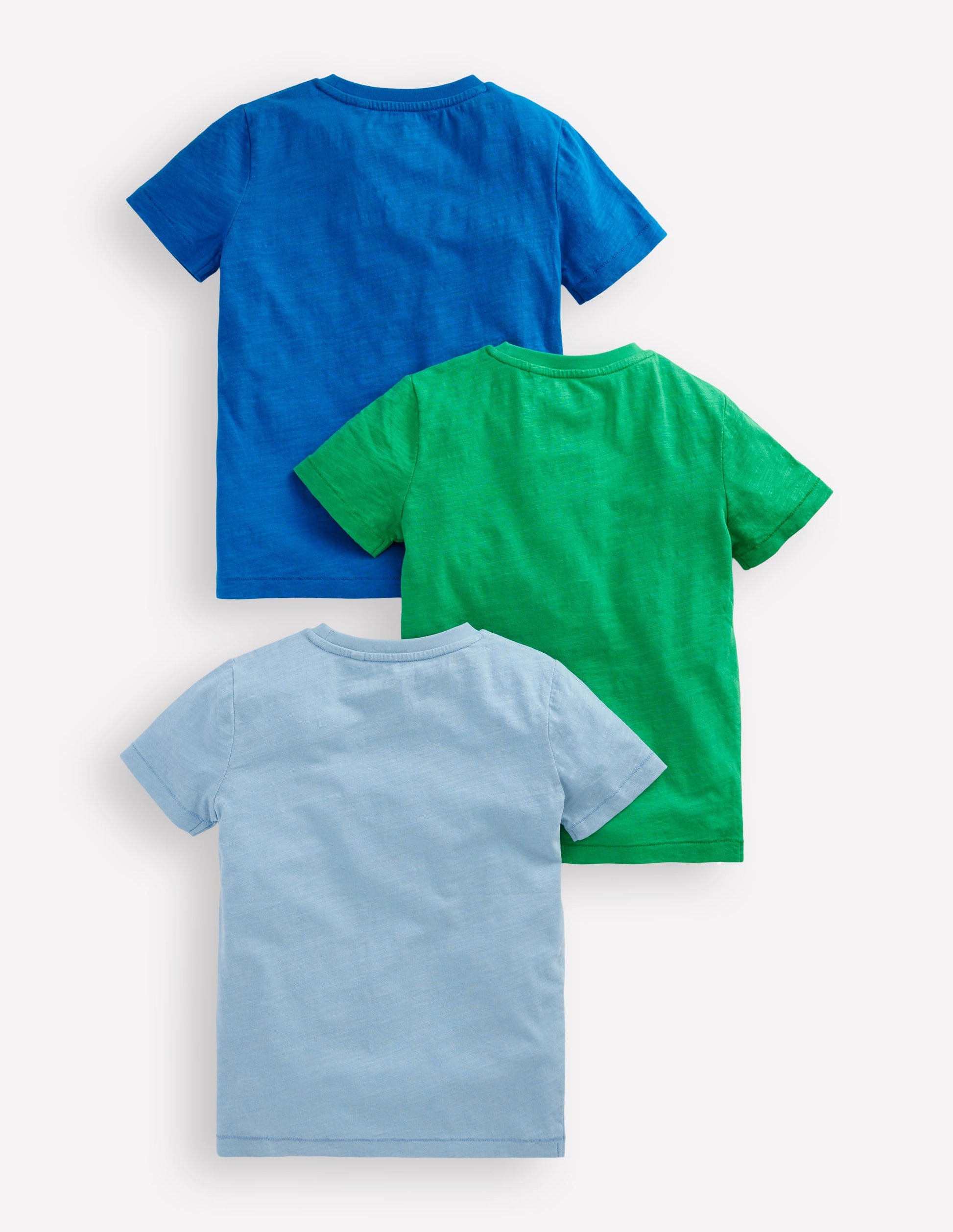 3-Pack Washed Slub T-Shirts-Joyful Multi Pack-2