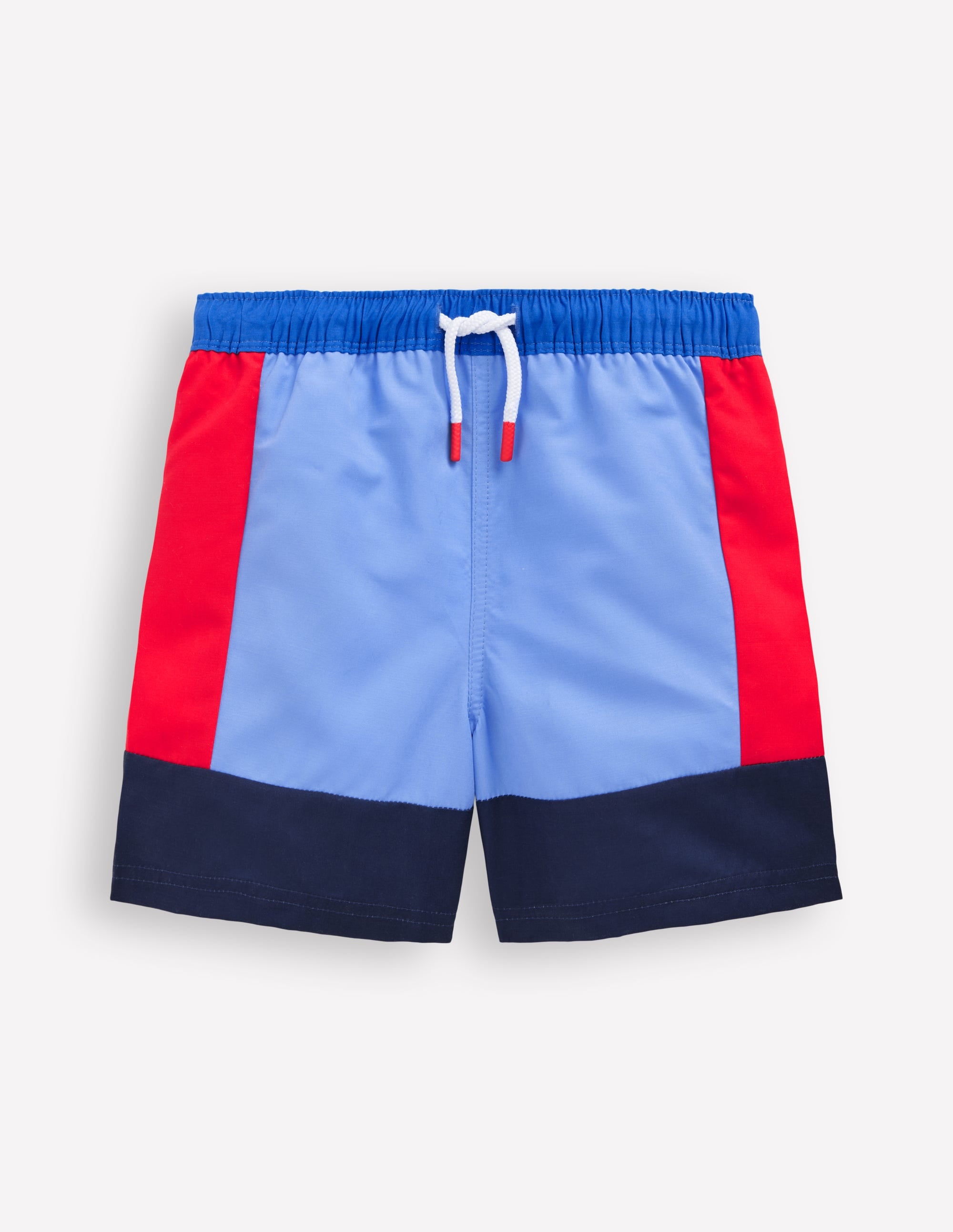 Swim Shorts-Colourblock Stripe - Image 1