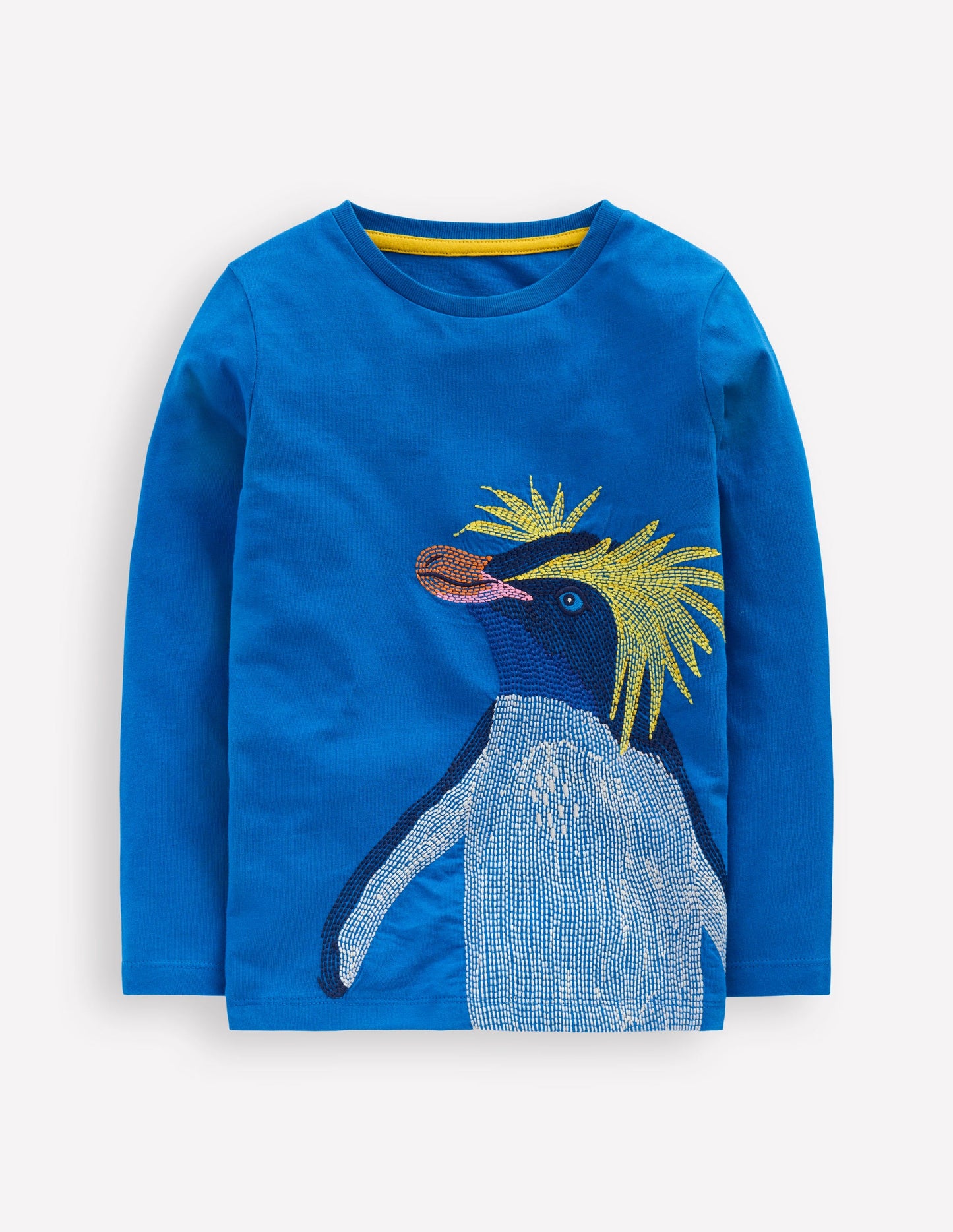Superstitch Long Sleeve Top-Directoire Blue Penguin