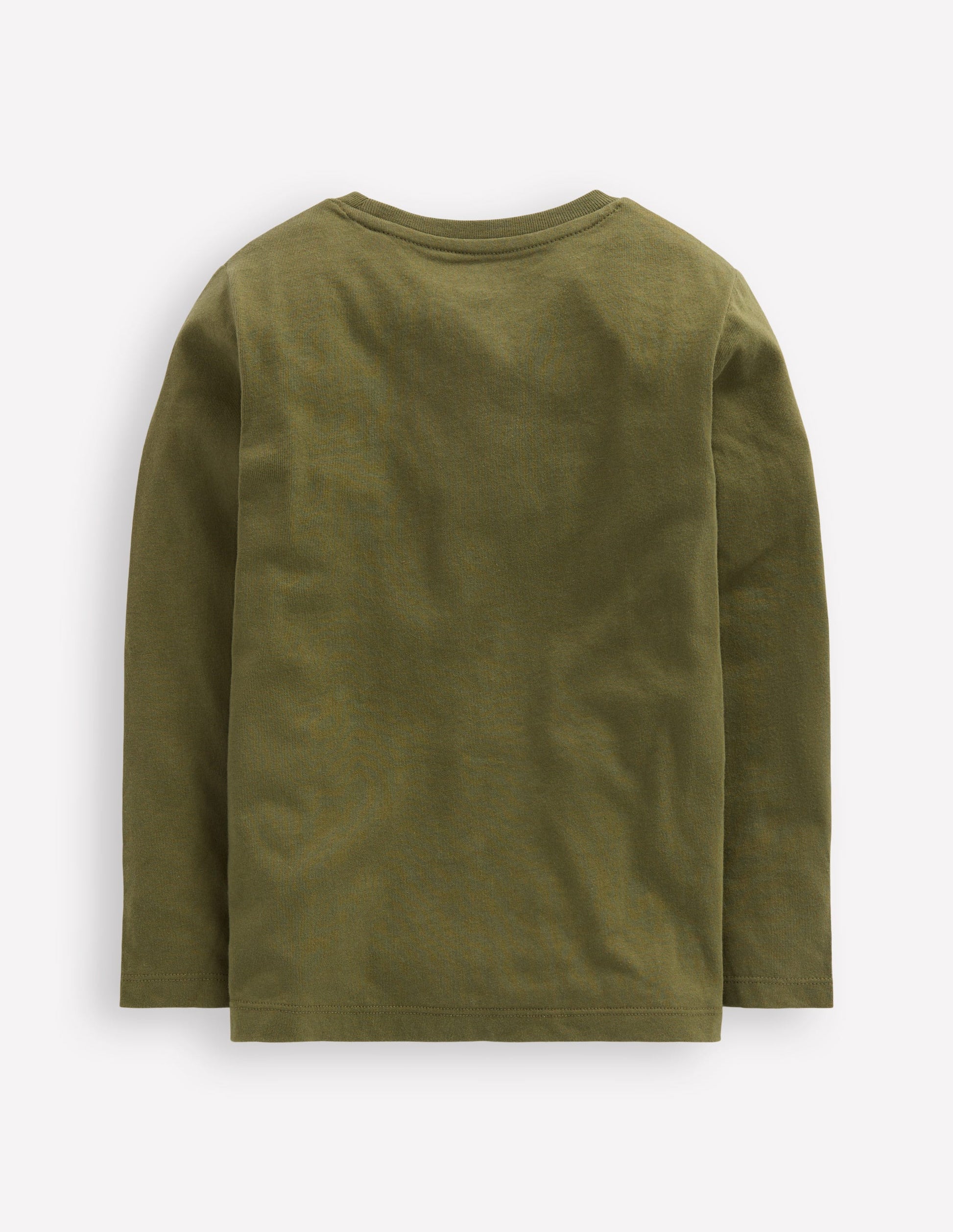 Glow Superstitch T-shirt-Winter moss Dino-5