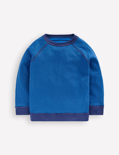 Reversible Long Sleeve T-Shirt-DIRECTOIRE BLUE / NAVY-2