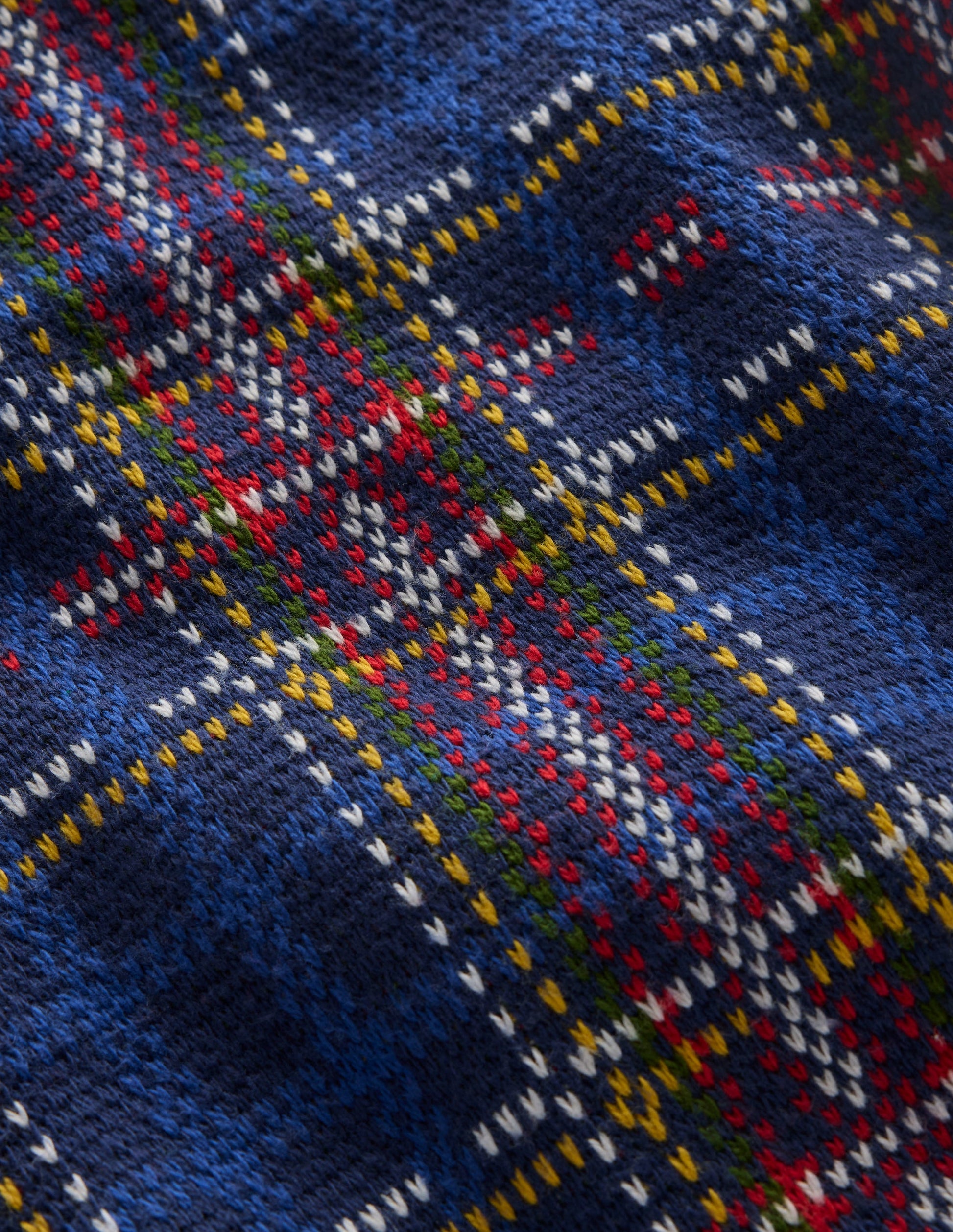 Heritage Check Jumper-Medieval Blue Check-5