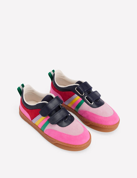 Colourblock Low Tops-Multi