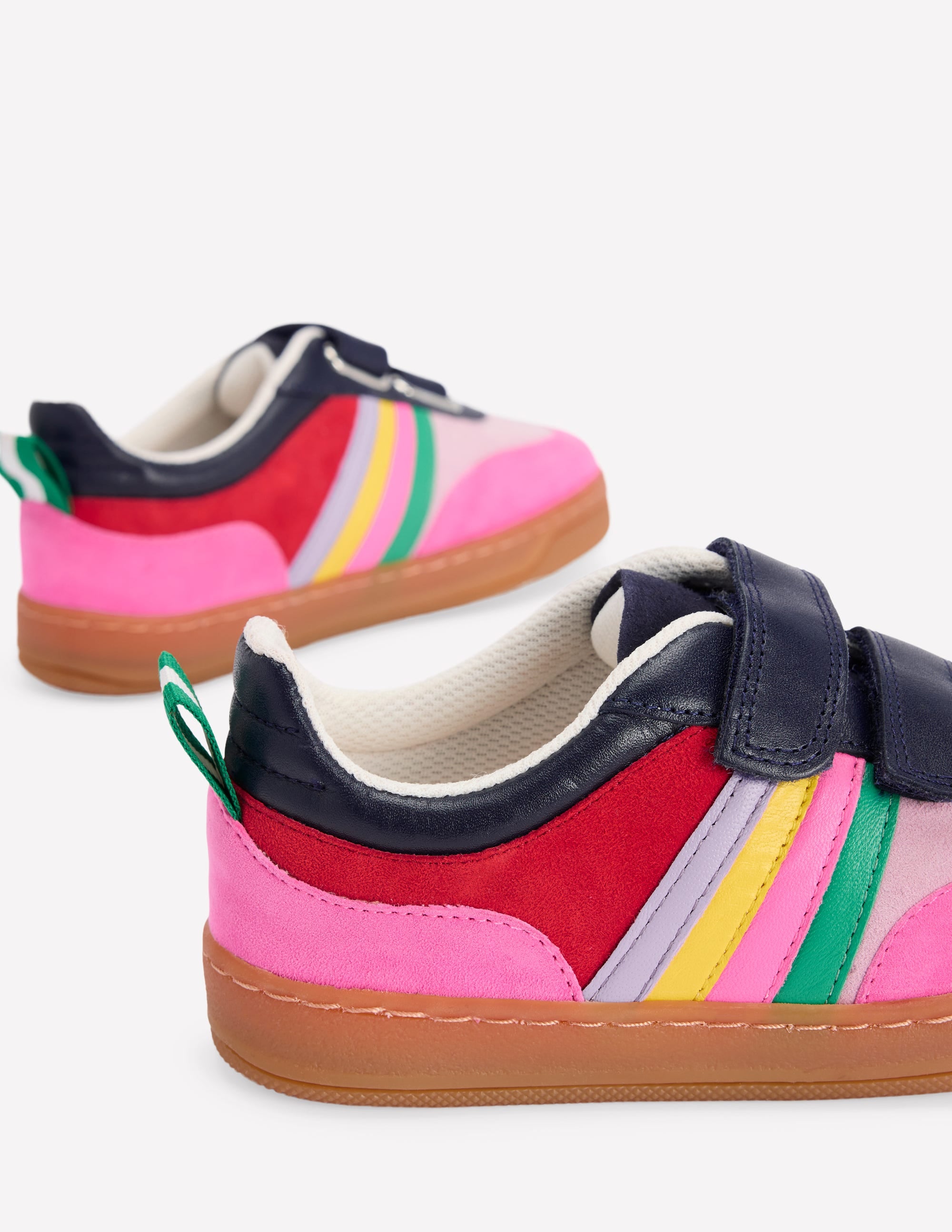 Colourblock Low Tops-Multi - Image 3