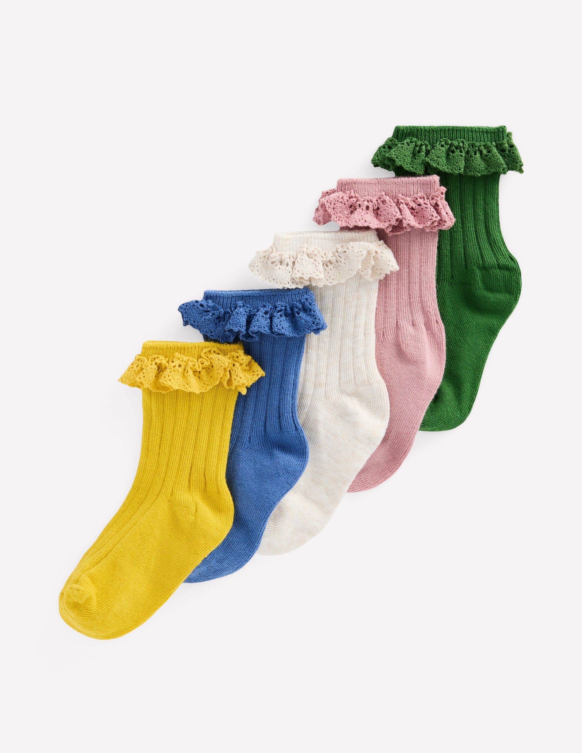 Baby 5 Pack Socks-Multi-1