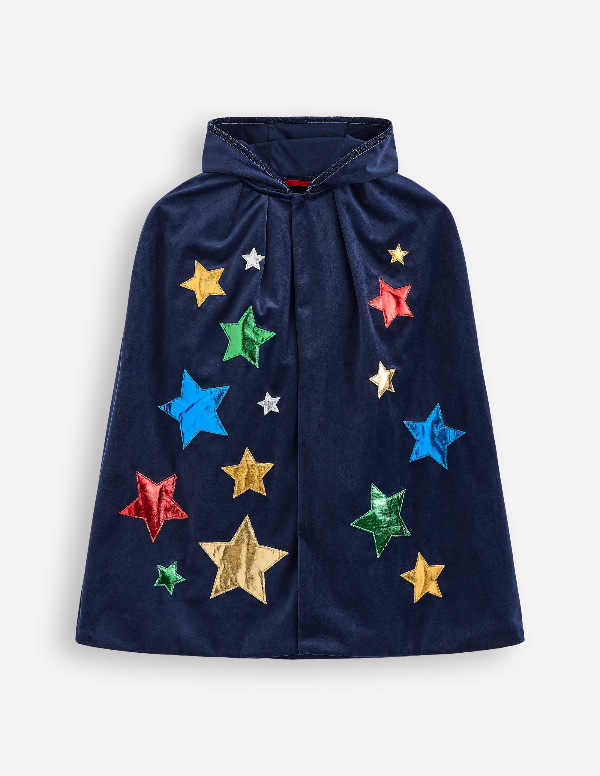 Wizard Cape-Rainbow Metallic Stars - Image 1