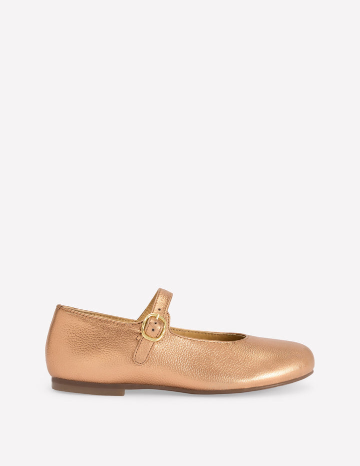 Mary Jane Shoes-Bronze