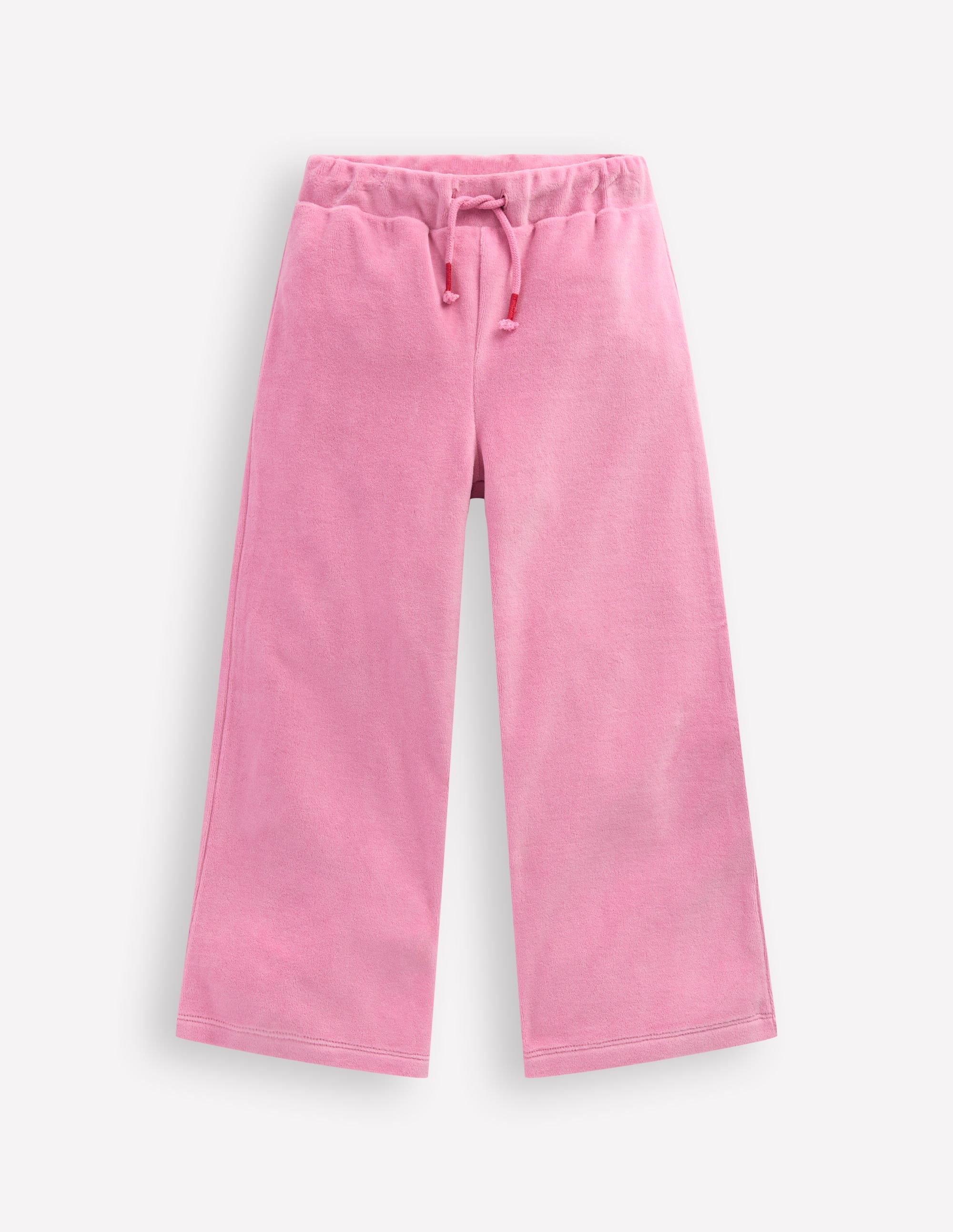 Heart Pocket Velour Jogger-Formica Pink - Image 1