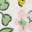 Collared Slub Top-Pear Green Flowerbed