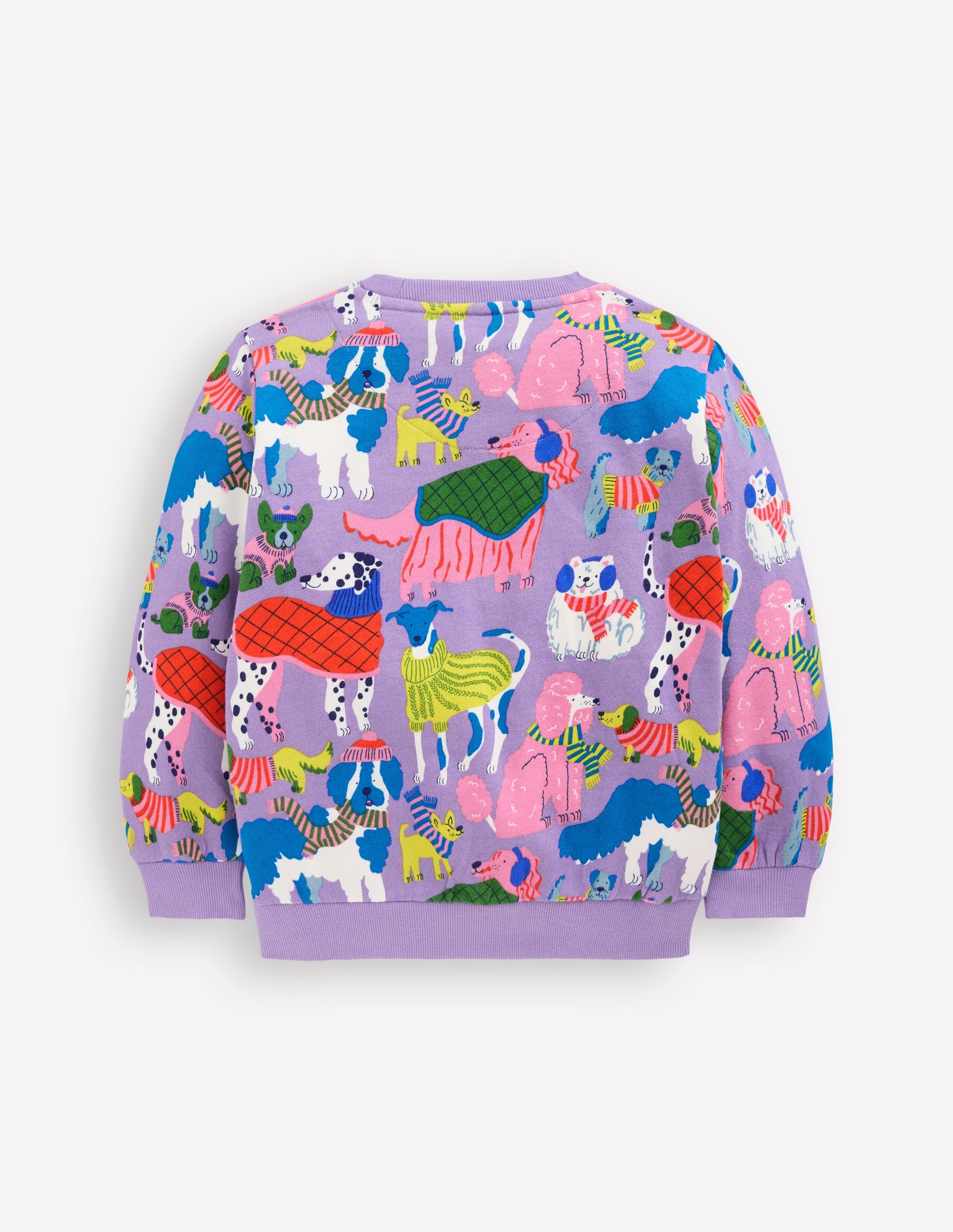Printed Sweatshirt-Cosy Pups - Image 4