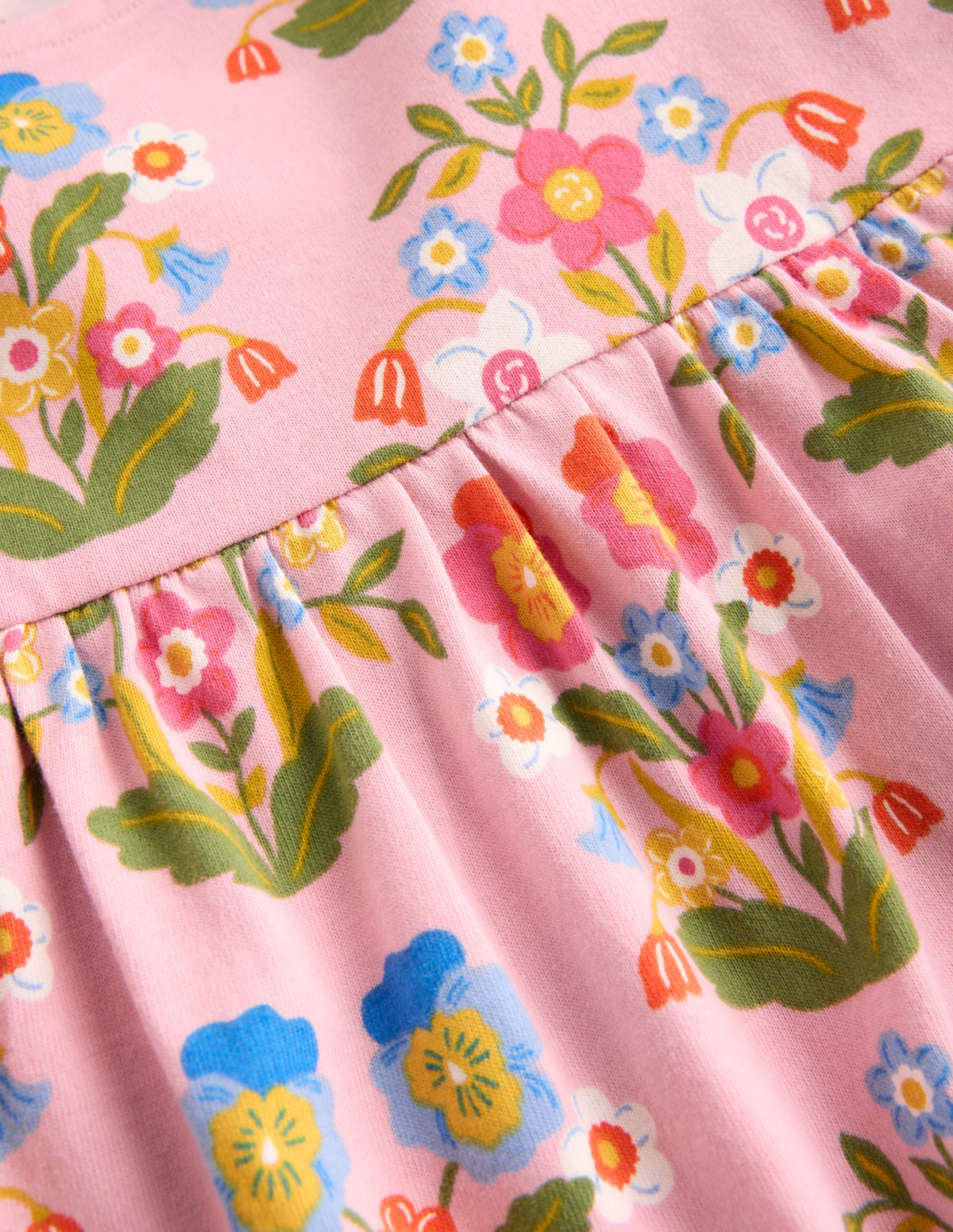 Ariel Long Sleeve Twirly Dress-Vintage Pink Pansy - Image 3