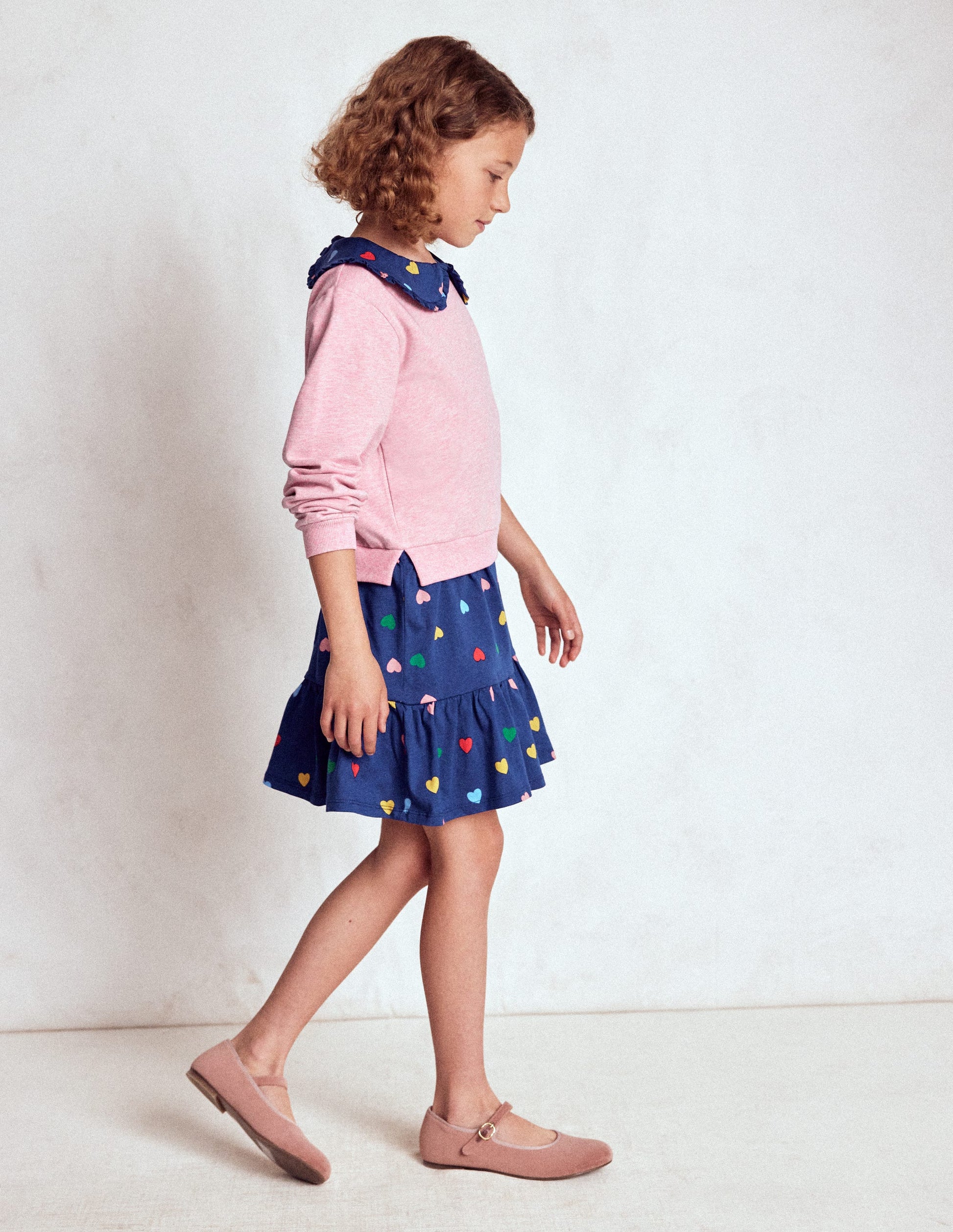 2-in-1 Sweatshirt Dress-Starboard Blue Multi Hearts-3