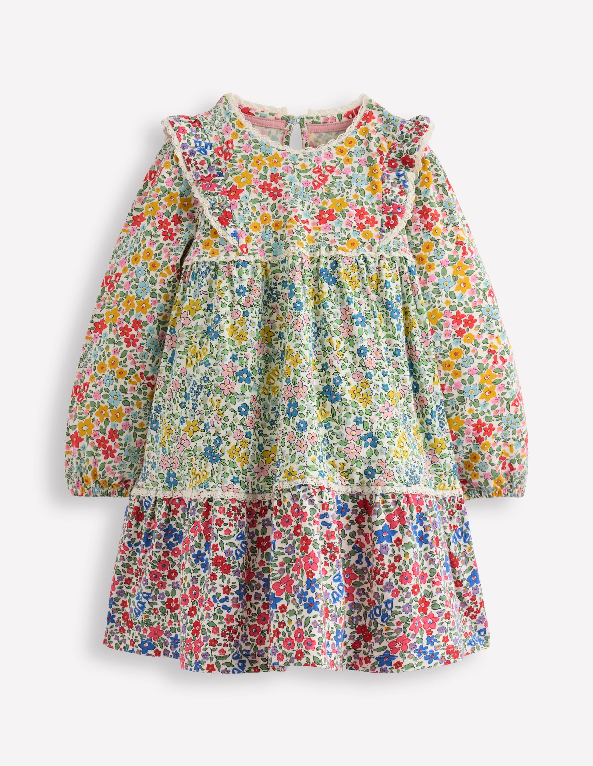 Hotchpotch Jersey Dress-Hotchpotch Flowerbed-2