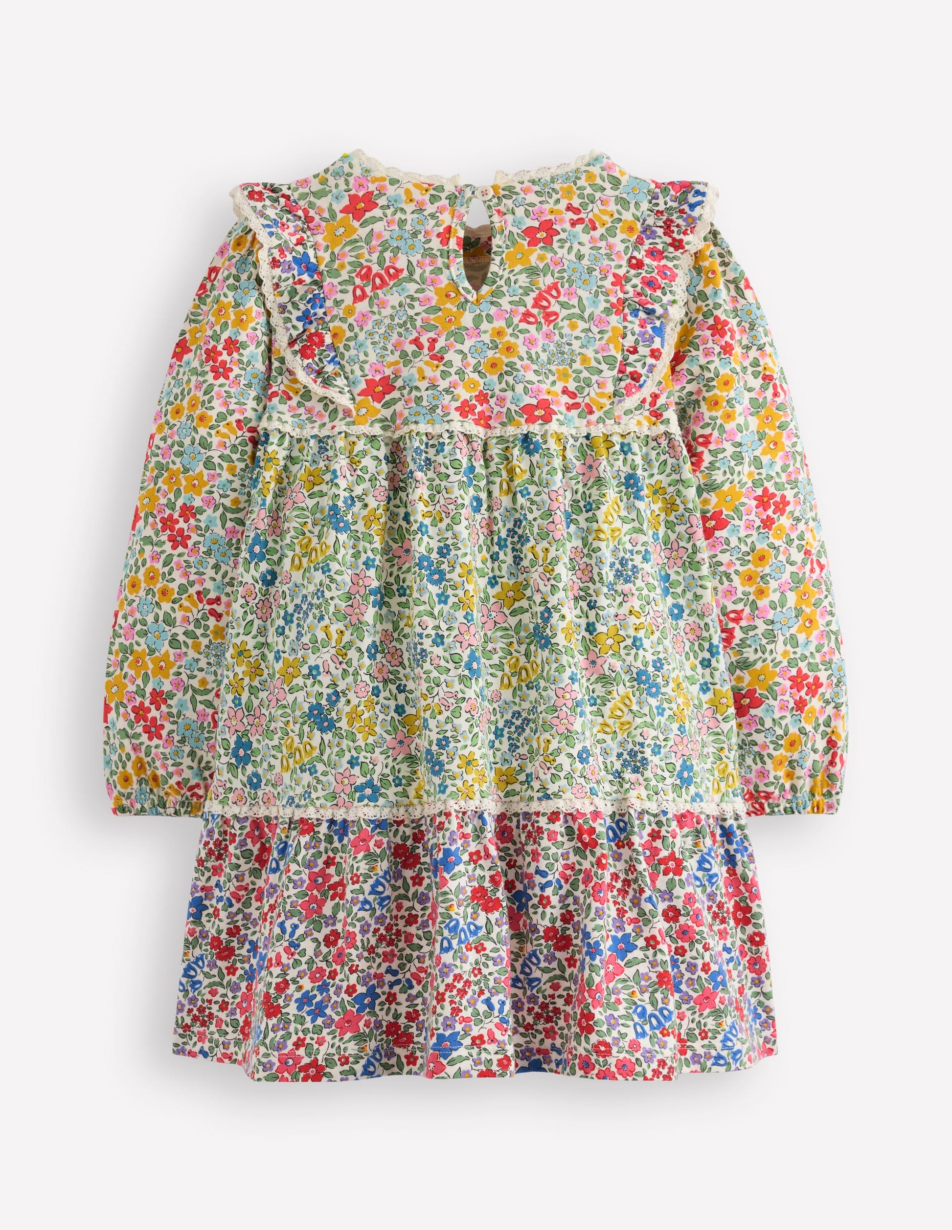 Hotchpotch Jersey Dress-Hotchpotch Flowerbed-3