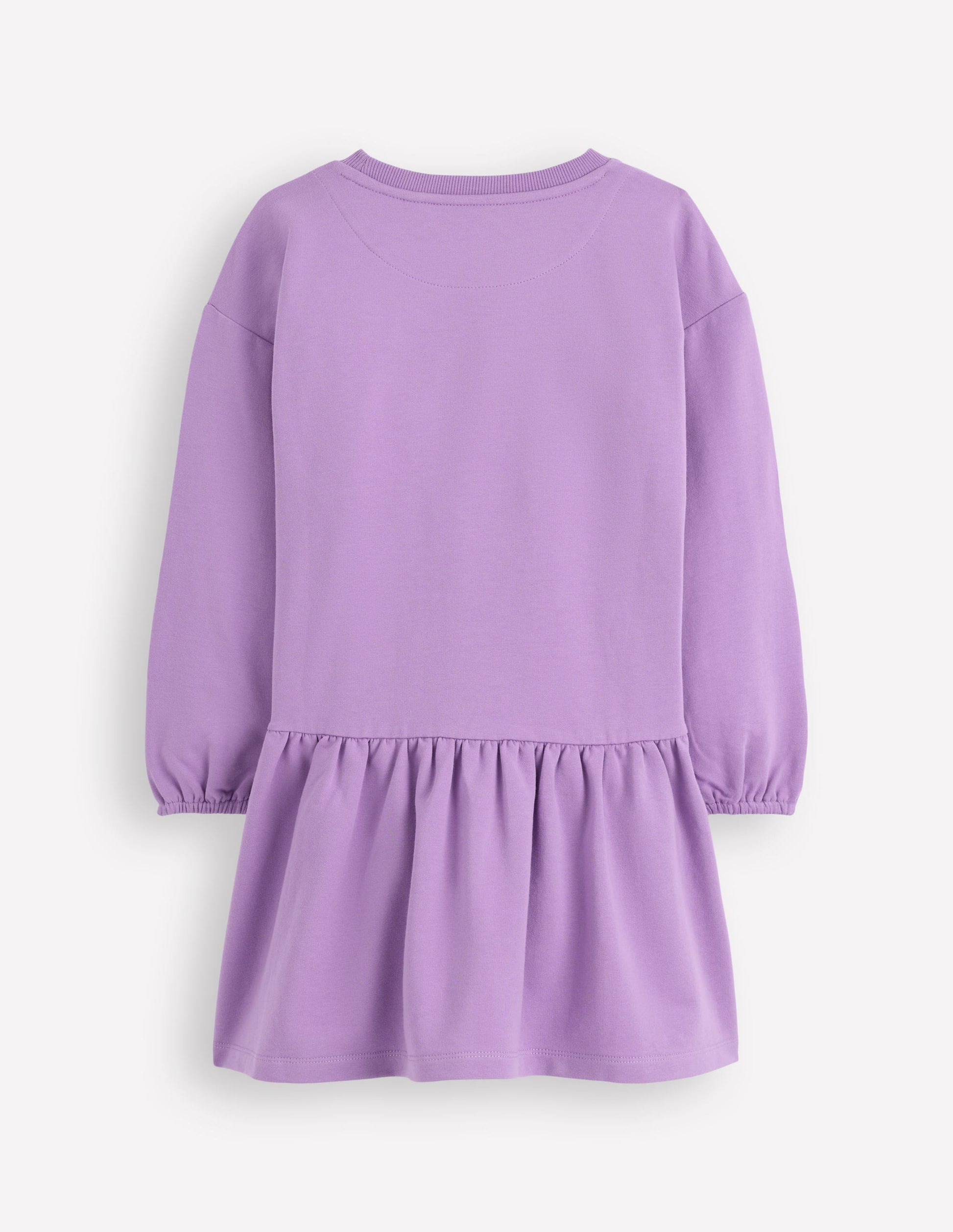 Logo Sweatshirt Dress-Aster Purple-3